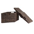 thumbnail image 3 of Pemberly Row 2Pc Pliable Grand Paniers Enveloppe de Maïs en Chocolat, 3 of 3