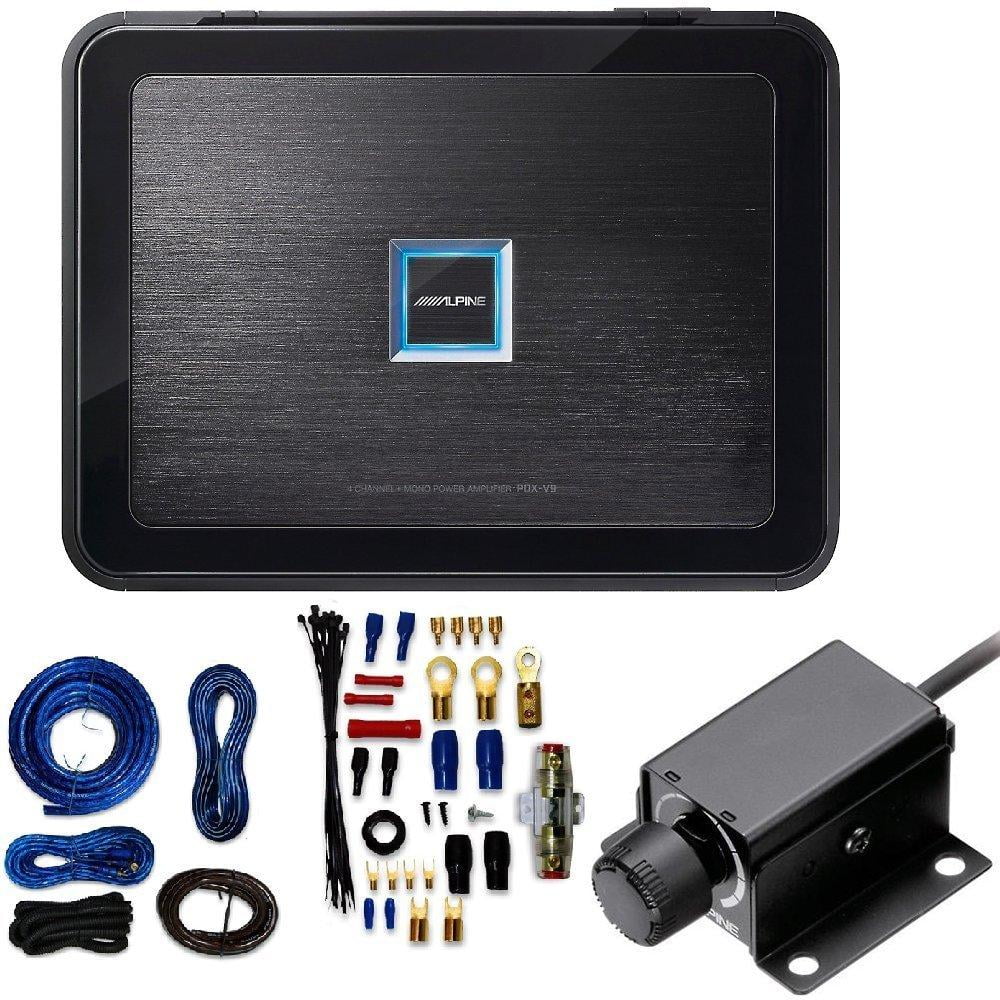 Alpine PDXV9 Alpine 1600W Max, 5Channel Digital Car Amplifier 5CH Amp