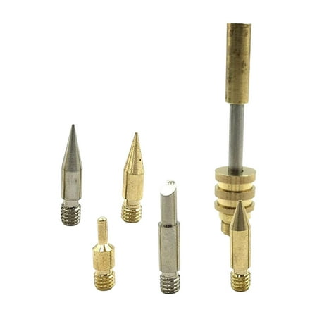 

510 Interface Iron Tip Threaded USB Durable Replaceable Welding for Tip Station Accessories Repairing Electrician Works Without Heating Core