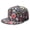 Floral & Sku, variant on Rustic Plaid Full Panel Cap - Durable Fabric Adjustable Snapback Hat for Men & Women