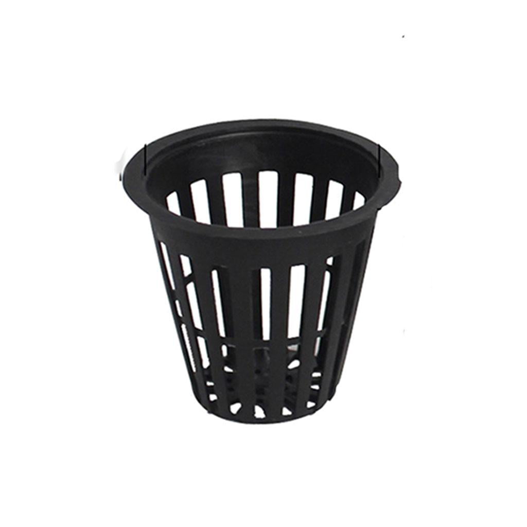 Details about   25Pcs 2 Inch Garden Round Slotted Mesh Net Cups Pots Basket for Hydroponics 