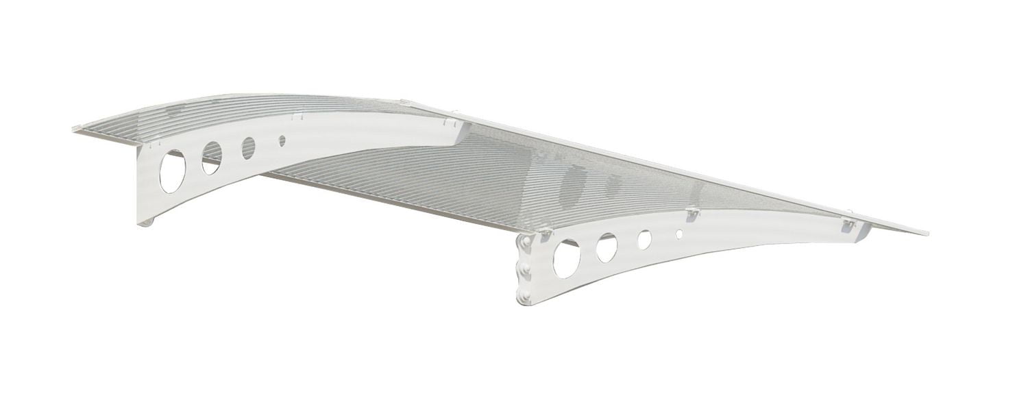 Auvent de couverture de porte à double paroi Canopia by Palram Lyra