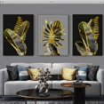thumbnail image 4 of Ladole Rugs Botanical Green Plant Canvas Prints Wall Art - Framed Aesthetic Picture Artwork for Home, Office, Hotel and Bar Includes Hook for Hang - 40x50 cm, 4 of 4