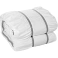 thumbnail image 2 of Chic Home 10 Piece White Ruffled Elegance Bed in a Bag, King, 2 of 2