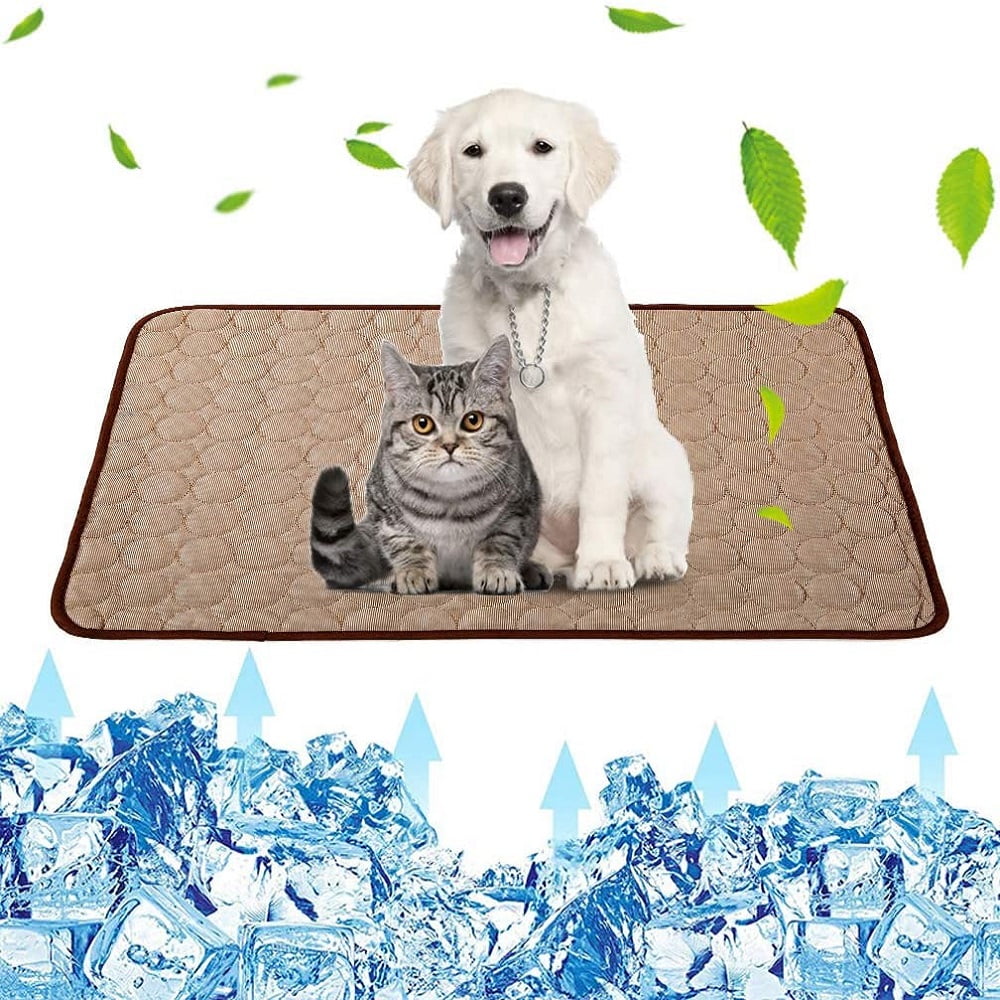 Pet Cooling Mat for Dogs Cats Puppy, Washable Dog Cooling Pad Blanket