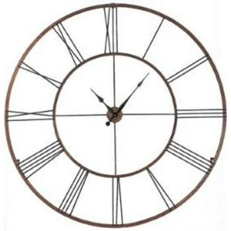 Gigantic 50" Open Design Classical Roman Numeral Wall Clock