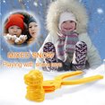 thumbnail image 3 of Herramienta de bola de nieve de dinosaurio DIY con mango Clip de bola de arena de plástico para regalos de niños JShteea libre de BPA, 3 of 8