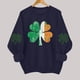 thumbnail image 5 of TaTaai Womens St Patricks Day Sweatshirt Long Sleeve Crewneck Casual Pullover Holiday Print Fleece Lined Top Gift, 5 of 6