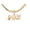 Gold, variant on Sauce Gold Tone 20" Miami Cuban Chain Necklace MCP 1434 G
