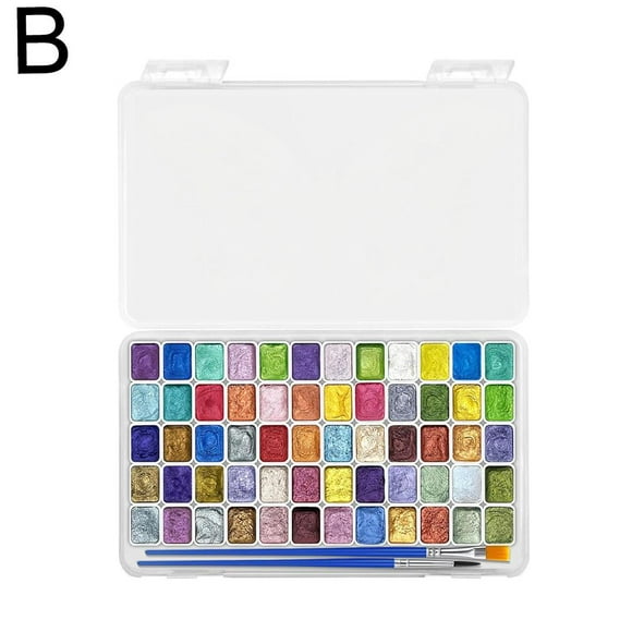 Mini Forestry Shifting Watercolor Painting Set, 20/60 Color Shifting Paint