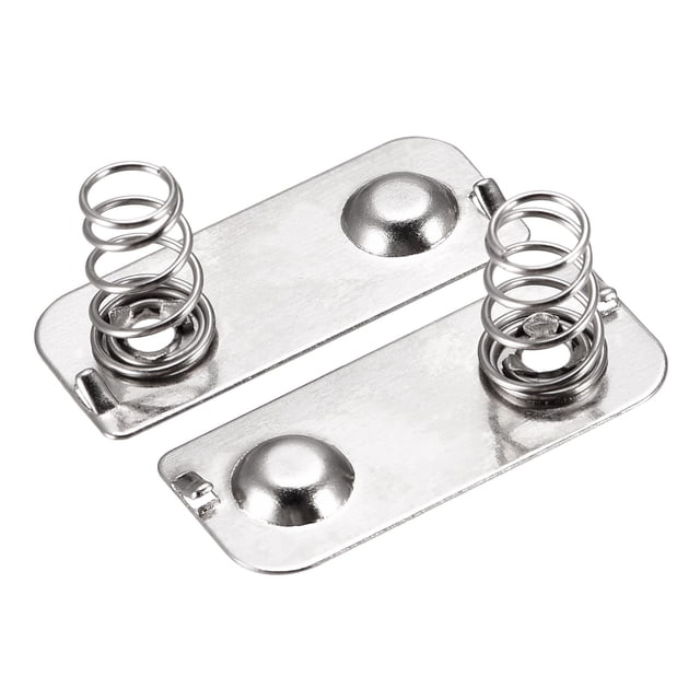 Placa de resorte de batería, contacto de batería AA, placa de níquel, 23.5mmx10mm, 20 piezas