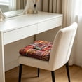 thumbnail image 4 of XINGAG Seat Cushion, Boho Chair Cushion for Dining Chairs, Square Chair Pad with Fixing Ties, Non Decorative Seat Pad for Indoor Dining Kitchen Household Chairs, 4 of 6