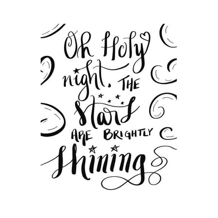 Oh Holy Night Print Wall Art By Tara Moss (Best Oh Holy Night)