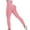 3# pink (2 Pocket), variant on COMFREE Women High Waist Yoga Pants Tummy Control Stretchy Workout Butt Lift Booty scrunch Textured Tights Anti Cellulite Leggings