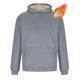 thumbnail image 5 of Sudadera con capucha para hombre, jersey de cuello alto, elástico, de color liso, de poliéster., 5 of 8
