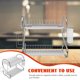 thumbnail image 3 of FESTFENDS Soporte Para Utensilios De Cocina Doble Capa En Acero Inoxidable Plateado, 3 of 7