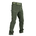 thumbnail image 4 of QATAINLAV Work Pants for Men Outdoor Tactical Cargo Pant with Multi-Pocket Solid Casual Hiking Trousers Streetwear, Army Green, XXL, 4 of 7