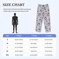 thumbnail image 4 of Naloa I Love USA Pajama Pants Men, PJ Bottoms, Sleep & Lounge Pants-XX-Large, 4 of 6