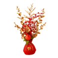 thumbnail image 4 of Adorno de flores artificiales en maceta, decoración de fotos, cesta de flores de otoño, simulación para Acción de Gracias, fiesta de granja, ocasiones , 16cmx32cm Soledad Cesta China, 4 of 10