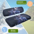 thumbnail image 5 of HUIACONG Galaxy Butterfly Golf Cart Seat Covers Comfortable for Club Car EZGO, Breathable Machine Washable Golf Cart Seat Covers 2 Piece Universal Fit, 5 of 7