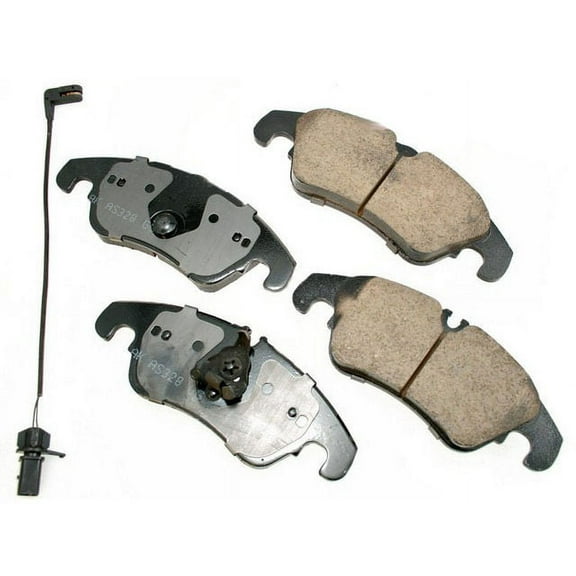 Front Brake Pad Set - Compatible with 2009 - 2016 Audi A4 Quattro 2010 2011 2012 2013 2014 2015
