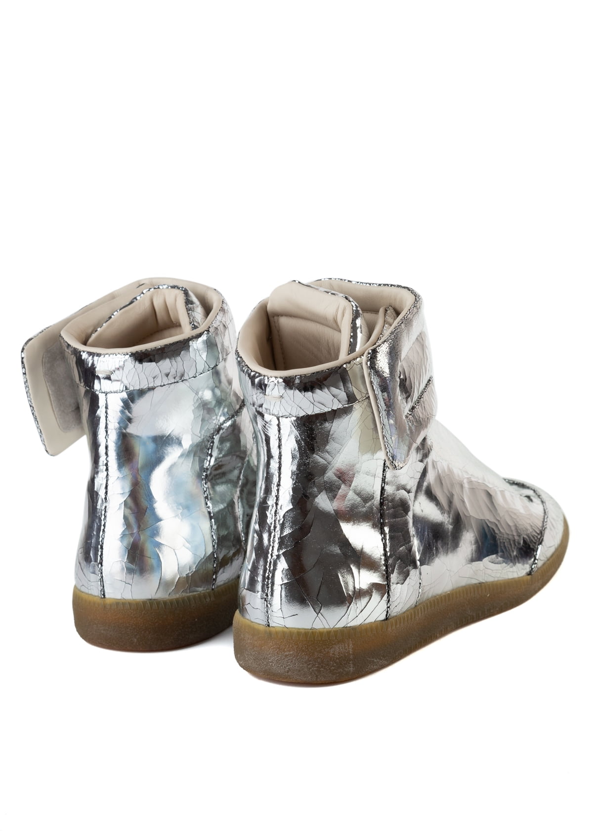 margiela metallic future sneakers