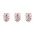 thumbnail image 3 of Methold Pets Slobber Tie Bufanda Pañuelo Toalla Regalo de vacaciones decorativo Babero Blanco Type1 NO1, 3 of 6