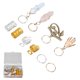 thumbnail image 1 of Accesorios para rastas ANGGREK Puños de tubo para el cabello, 1 of 8