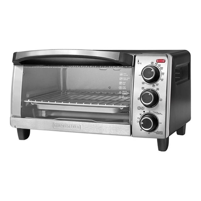 Horno Tostador Black & Decker 4 Rebanadas Multifuncional TO175--5SBGLA