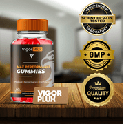 (2 Pack) Vigor Plux Gummies, Vigor Plux Maximum Strength Supplement for Daily High Drive, VigorPlux (120 Gummies)