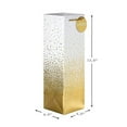 thumbnail image 2 of Hallmark 4-Pack of Gold Bottle Gift Bags (Cheers, White with Gold Foil Dots) for Christmas, Thanksgiving, Friendsgiving, Hanukkah, Housewarmings, Engagements and More, 2 of 3