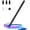Black, variant on Dual Tip Stylus Pen for iPad(2026-2018),13 Mins Charge with Tilt Sensitivity and Palm Rejection for iPad 11/10/9/8/7/6th Gen,Air 7/6/5/4/3/M3/M2,Pro 13"/12.9"/11"/M4, Mini 7/6/5th,White