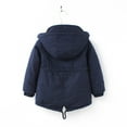 thumbnail image 5 of YunPes Girls Winter Puffer Hooded Jacket Teen Sherpa Fleece Lined Zip Up Oversized Furry Coat Winter Warm Thermal Outwear, 5 of 9