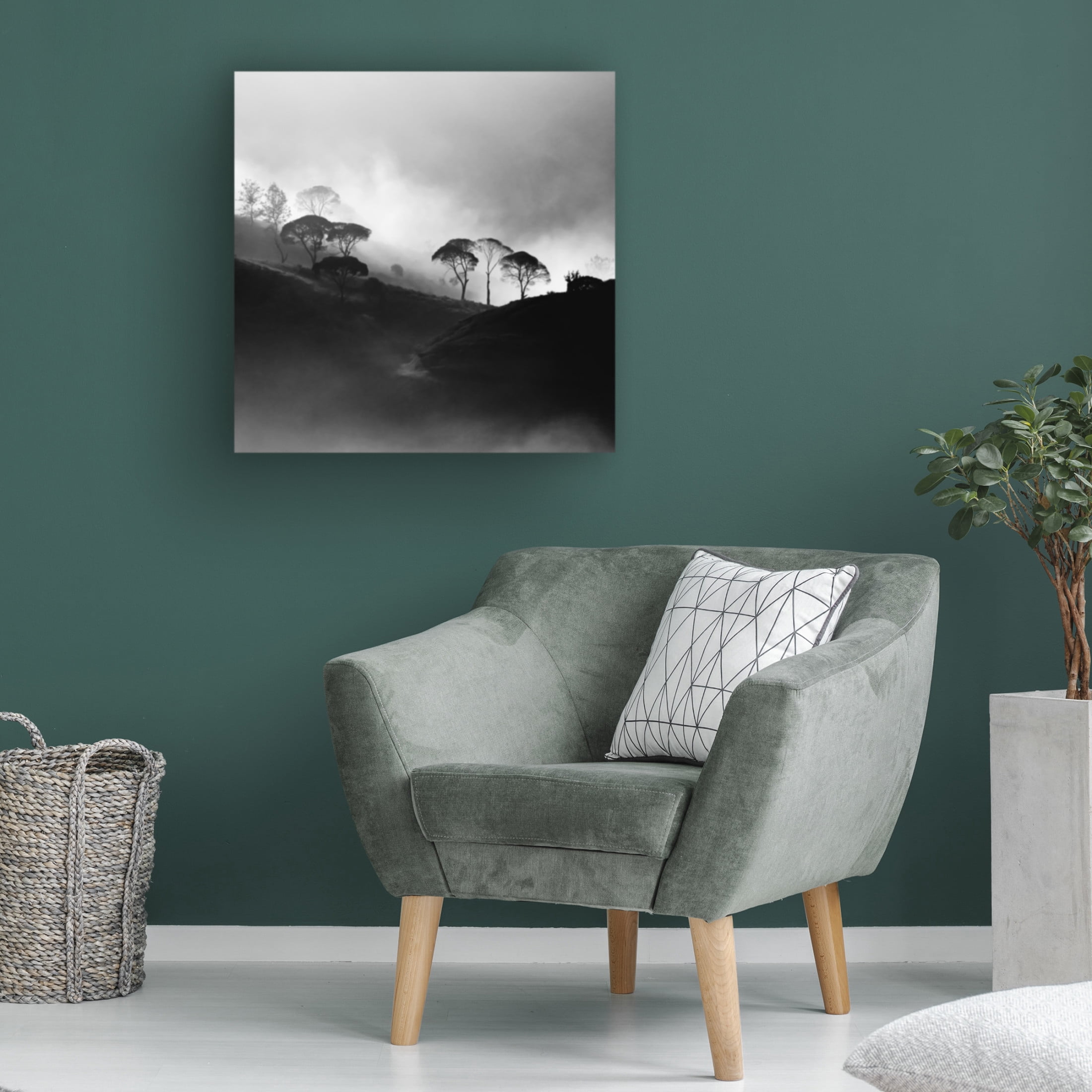 Canvas Wall Art - Gunarto Song 'Nirvana' Wall Art for Living Room, Bedroom, or Office Décor by Trademark Fine Art - 35 x 35 Inches