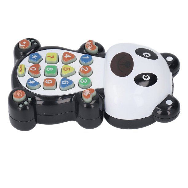 Teléfono Celular Con Música De Animales De Dibujos Animados, Máquina De Aprendizaje Temprano Para Bebés Con Rico Contenido Educativo Hecho De Material Plástico Seguro 14,5x8