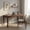Walnut, variant on Solid Wood Desk with Drawers 47" Mid Century Modern Writing Desk Home Office Study Table for Bedroom Living Room, Walnut