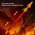 thumbnail image 4 of Fire Tip Spear Voice Activated Automatic Telescopic Sound and Light Spear Staff, 4 of 7