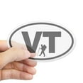 thumbnail image 1 of CafePress - Vermont Hiker Oval Sticker - Sticker (Oval), 1 of 1