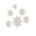 thumbnail image 2 of 1 Set Christmas Decorations Funny Exquisite Simple Style Stereo Indoor Hanging Prop Festival Adornment Decor for Scene Layout White, 2 of 6