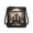 Black-Kitten Pumkin Grave, variant on Skull Rose Print Crossbody Bag for Women Trendy, Casual Waterproof Vegan Leathr Crossbody Purse with Adjustable Strap, Lightweight Multi Pocket Shoulder Handbag for Travel