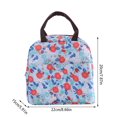 thumbnail image 3 of Lunch Bag Lunch Bag Insulated Lunch Box Women'S Lunch Tote With Front Pocket Reusable Insulated Bag Women'S Lunch Box Men'S Work Picnic, Kitchen Lunch Bag, 3 of 9