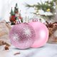 thumbnail image 3 of Bolas de Navidad reutilizables, irrompibles, 4cm, decoración del hogar para bodas, 24 Uds. (rosa), 3 of 6