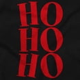 thumbnail image 2 of Christmas Santa Saying Ho Ho Ho Toddler Boy Girl T Shirt Infant Toddler Brisco Brands 3T, 2 of 5