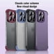 thumbnail image 3 of Para iPhone 14 13 12 Pro Max Protector de borde de esquina de lente de cámara Funda de TPU sin marco EAN9191174135399, 3 of 5