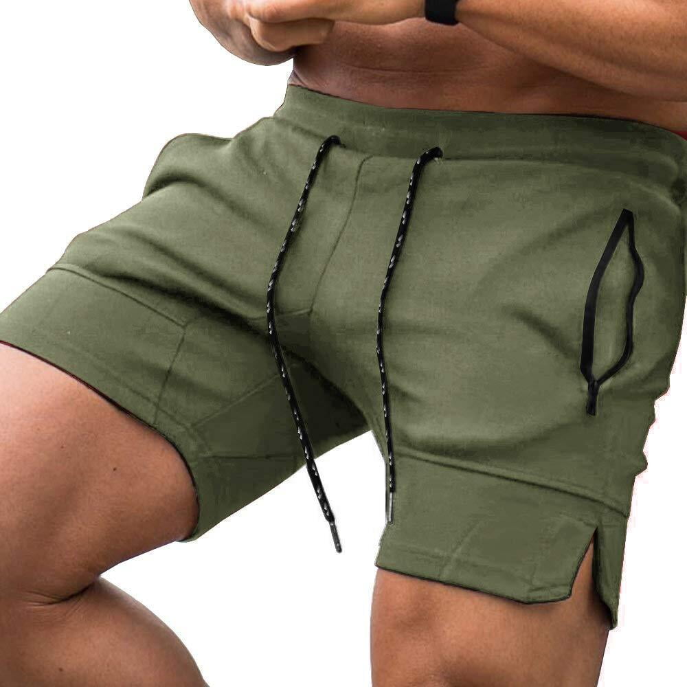 COOFANDY Men's Gym Workout Shorts Bodybuilding Lifting Pants Athletic Training Running Jogger with Phone Pockets 