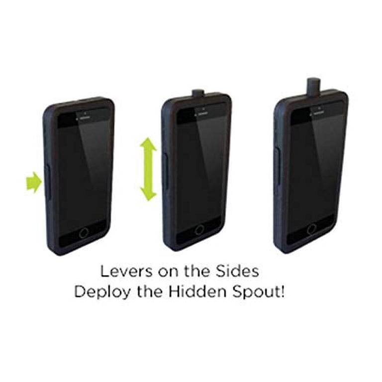 Drinkmate Smartphone Disguised Flask, 3.5oz Portable Beverage Container -  Walmart.com
