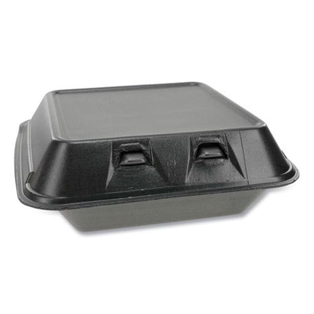 1 Compartment Medium Container, Black