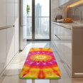 thumbnail image 4 of Colorful Tie Dye Mandala Pattern Kitchen Rug Mat,Kitchen Runner Rugs Non Skid Washable,Decorative Kitchen Floor Mats for Kitchen,Sink,Laundry,17"x47.2", 4 of 7