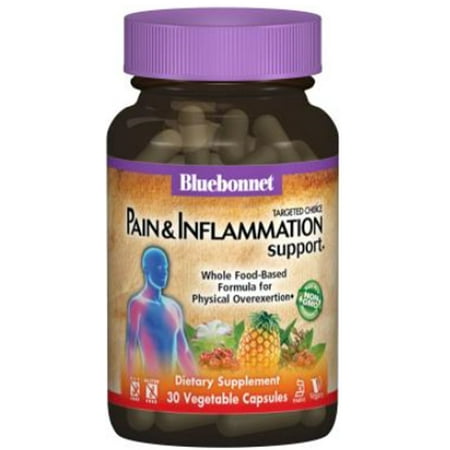 Bluebonnet Kosher Targeted Choice Pain & Inflammation Support - 30 Vegetable