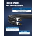 thumbnail image 4 of Cable térmico para tuberías de agua DEWENWILS de 18 pies y 120 V con termostato, 4 of 8